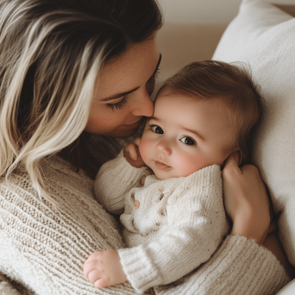 Madre y Bebé en momento tierno: consejos para mamás primerizas